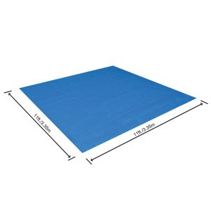 Bestway Toile de protection du sol pour piscines hors sol et spas de 3,05 m
