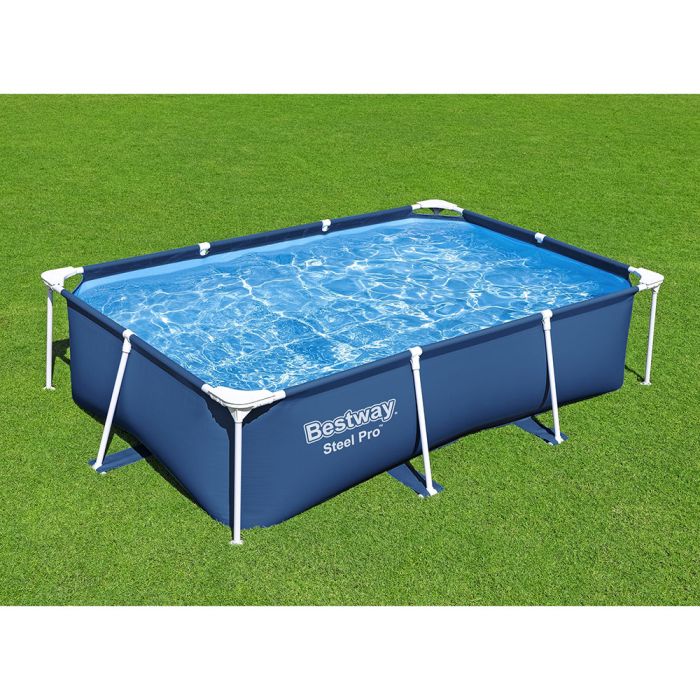 Bestway Steel Pro Frame Pool 259 x 170 x 61 cm, eckig | Bestway CH